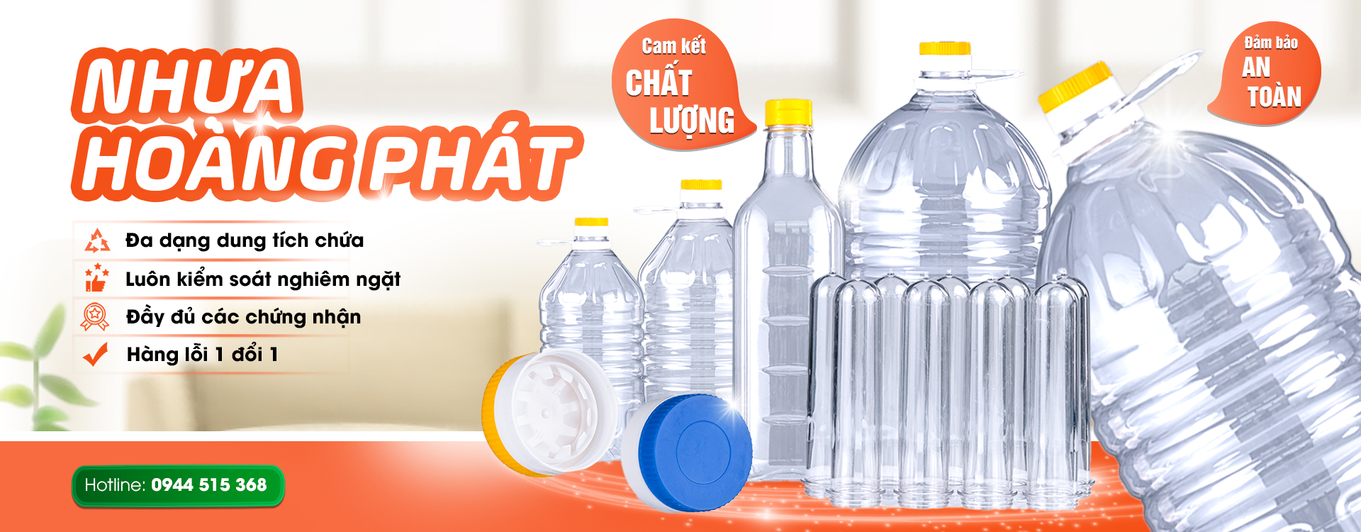 CÔNG TY CP SẢN XUẤT VÀ THƯƠNG MẠI NHỰA HOÀNG PHÁT